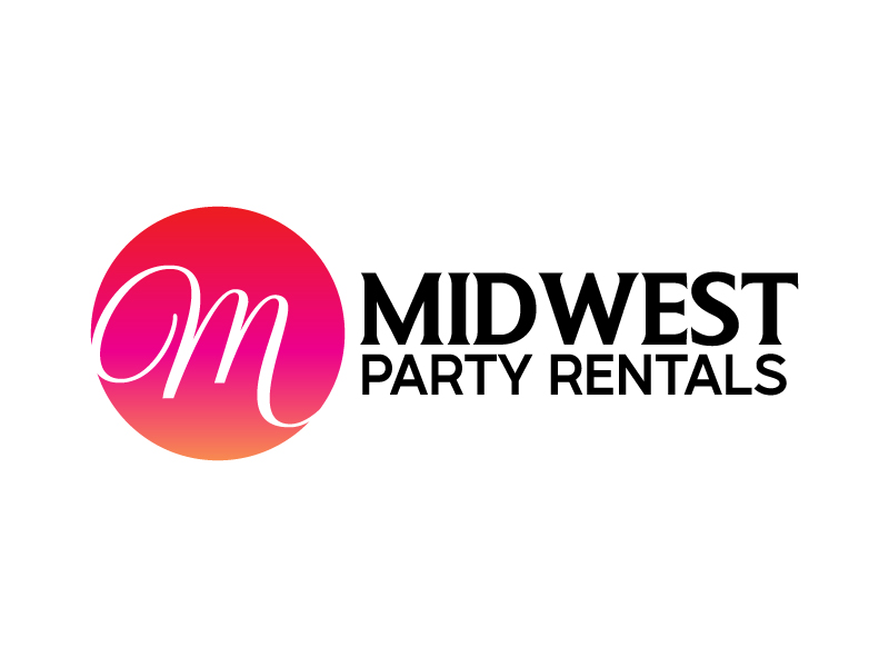 Midwest Party Rentals logo design by oindrila chakraborty