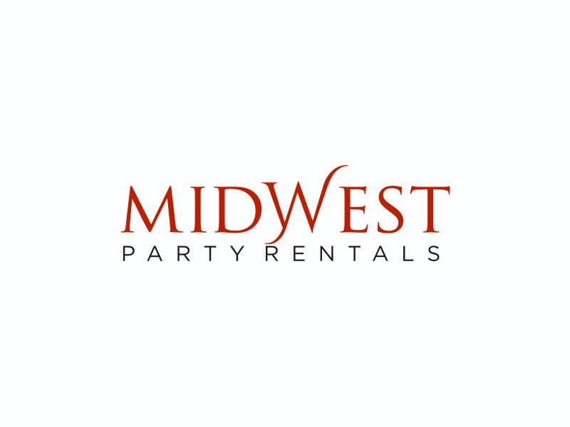 Midwest Party Rentals logo design by SPECIAL