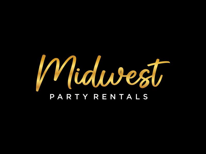 Midwest Party Rentals logo design by Franky.