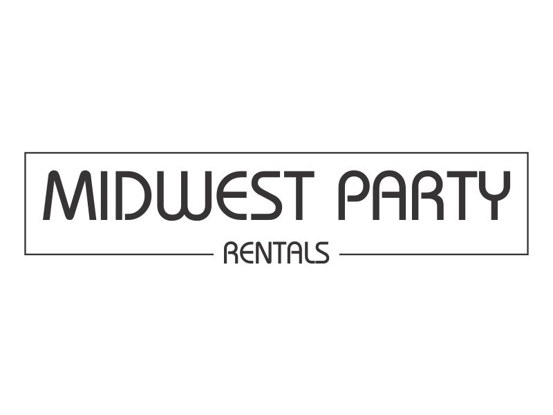 Midwest Party Rentals logo design by Greenlight