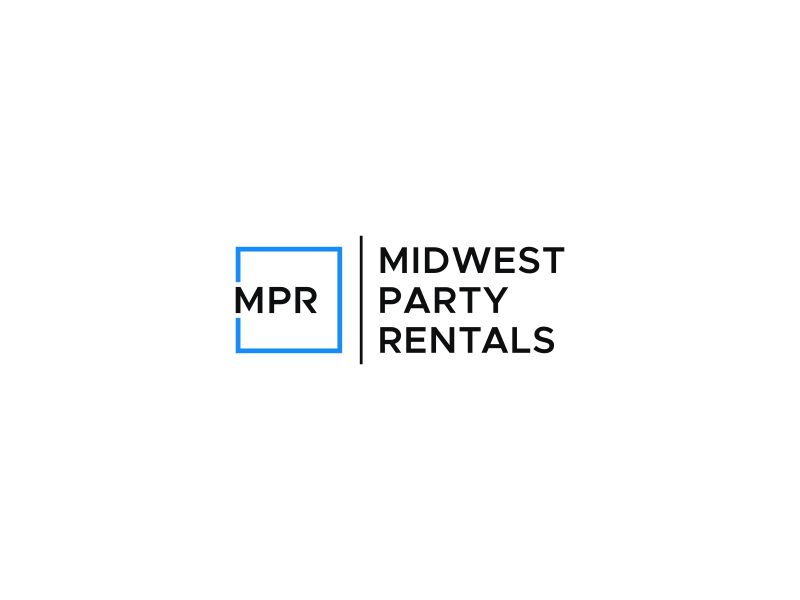 Midwest Party Rentals logo design by ekojuu