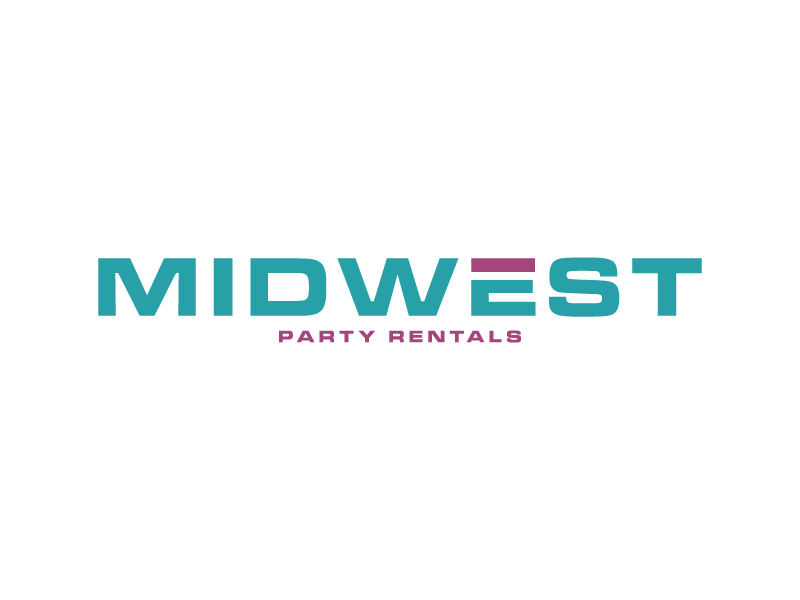 Midwest Party Rentals logo design by planoLOGO