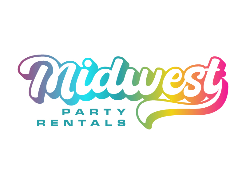 Midwest Party Rentals logo design by planoLOGO