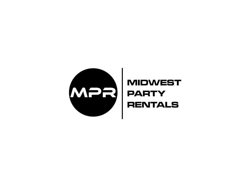 Midwest Party Rentals logo design by dencowart