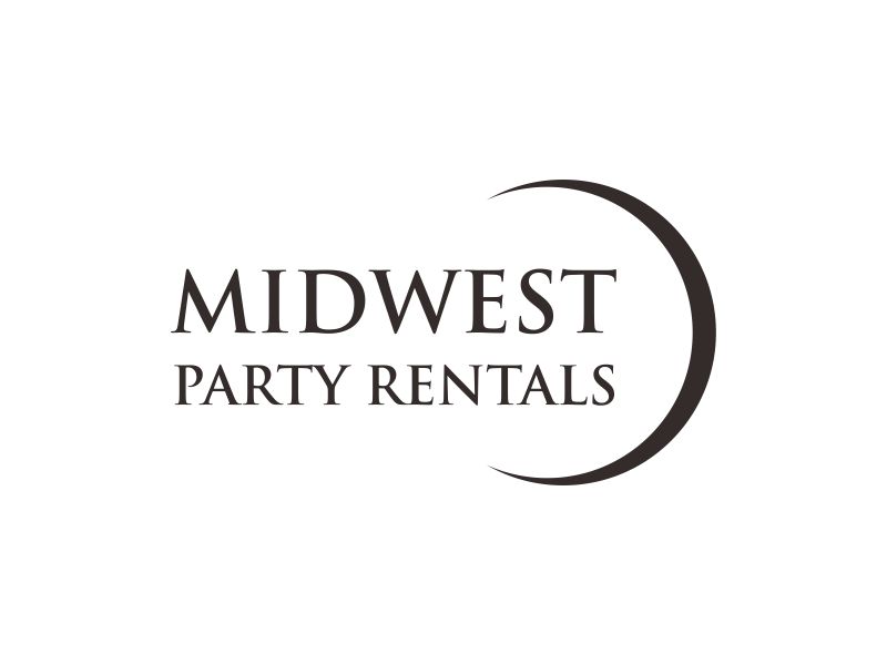 Midwest Party Rentals logo design by paseo