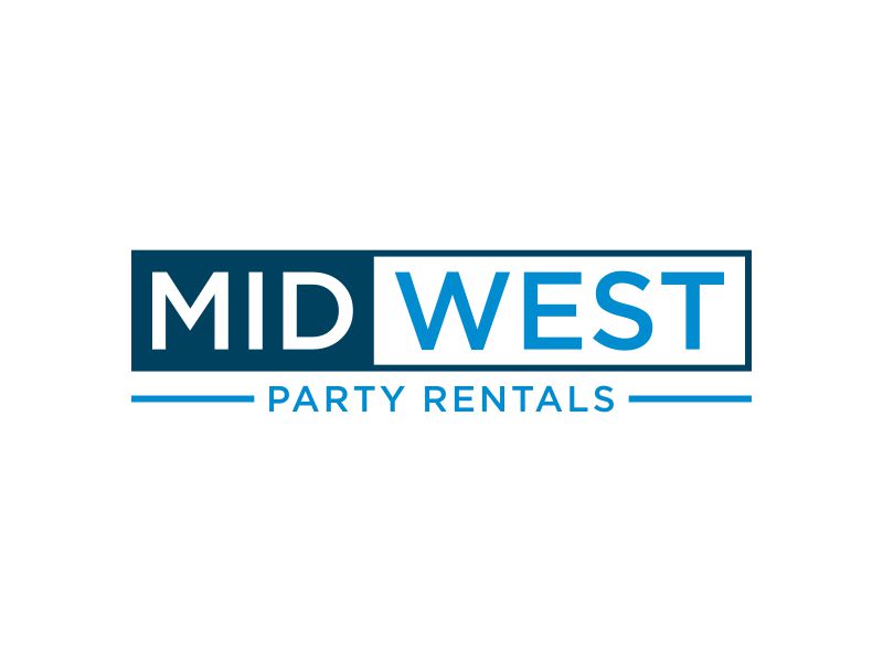 Midwest Party Rentals logo design by dewipadi