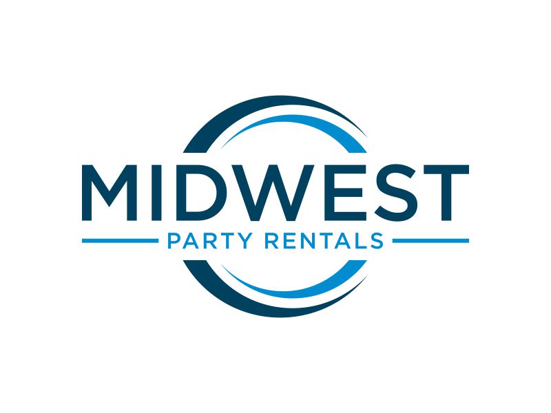 Midwest Party Rentals logo design by dewipadi