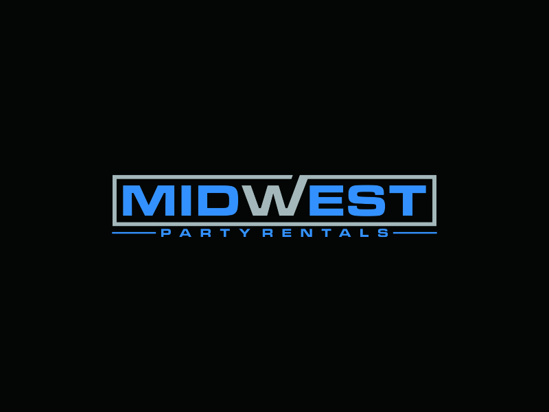 Midwest Party Rentals logo design by Asyraf48