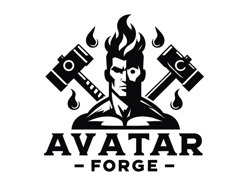 Avatar Forge logo design by BrightARTS
