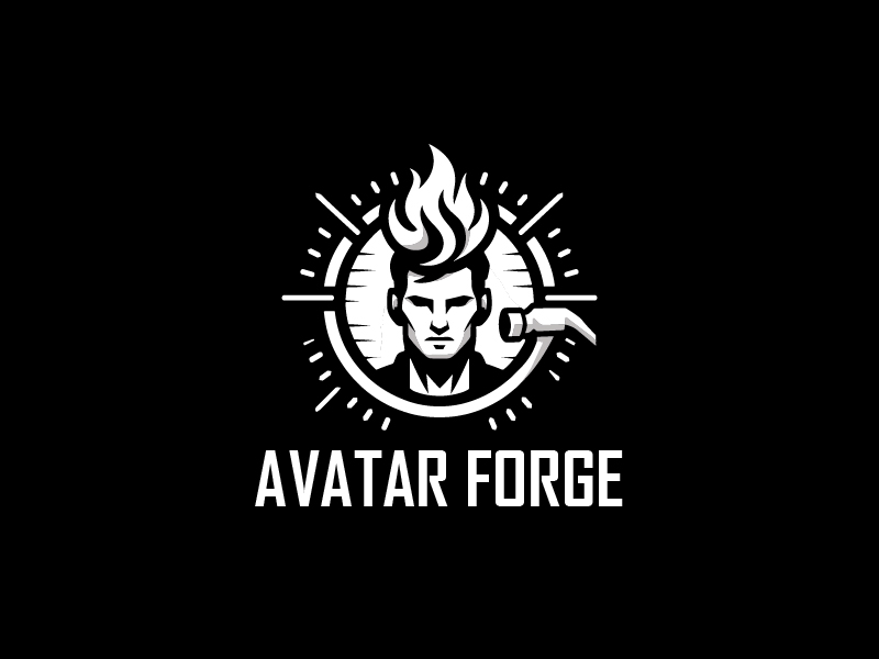 Avatar Forge logo design by BrightARTS