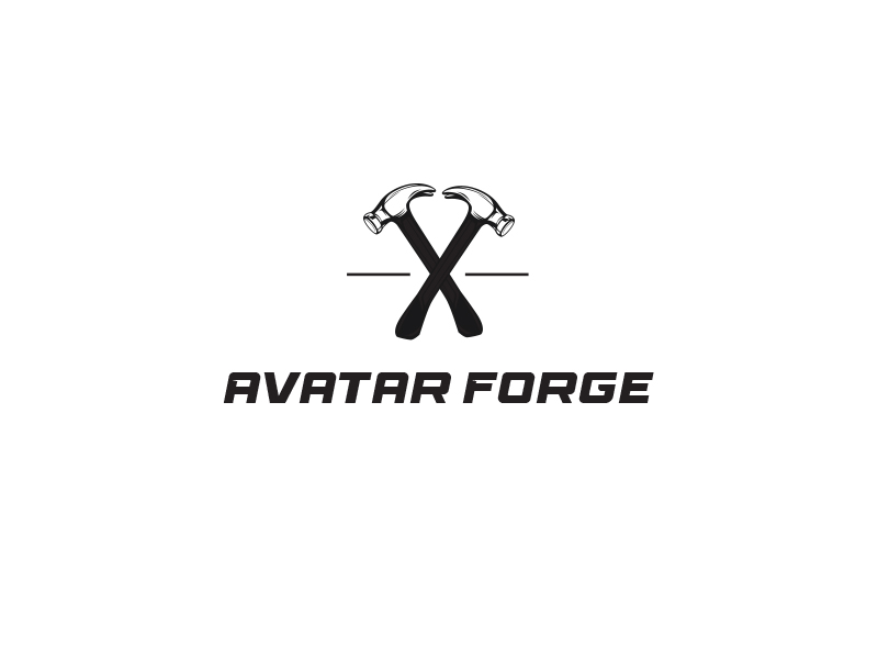 Avatar Forge logo design by heba