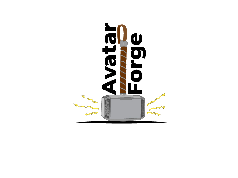 Avatar Forge logo design by Faizan Ahmed