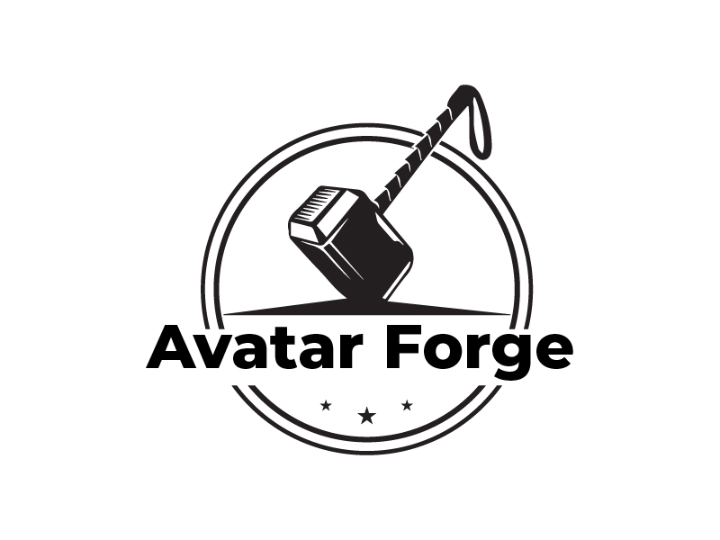 Avatar Forge logo design by Faizan Ahmed