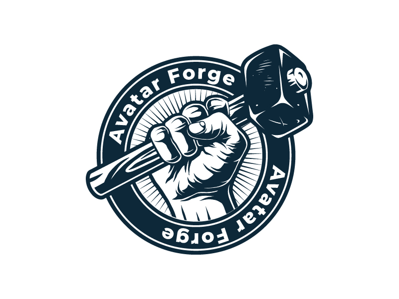 Avatar Forge logo design by Faizan Ahmed