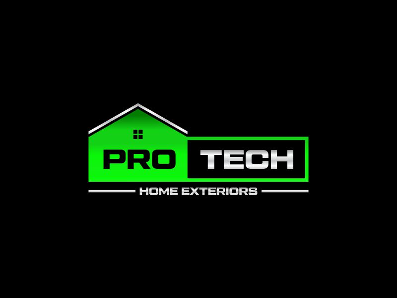 Pro-Tech Home Exteriors logo design by hopee