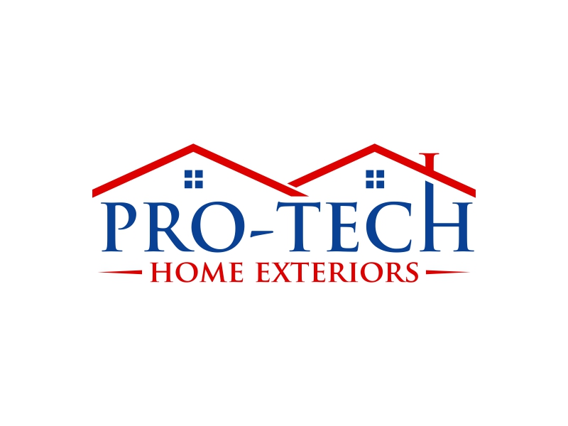 Pro-Tech Home Exteriors logo design by qqdesigns