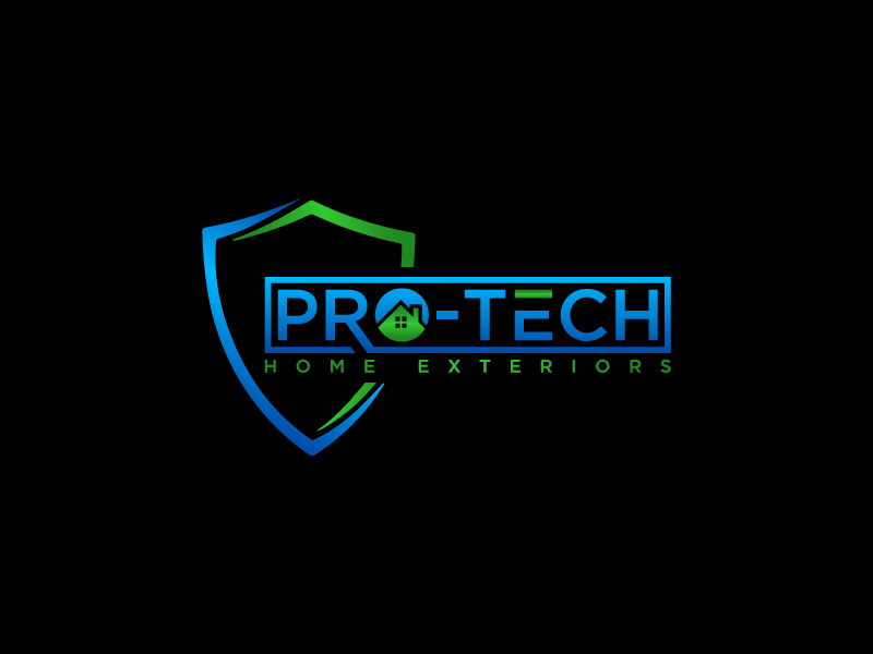 Pro-Tech Home Exteriors logo design by Creativeminds