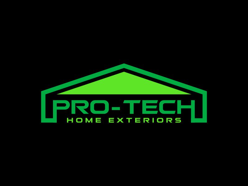 Pro-Tech Home Exteriors logo design by dgrafistudio