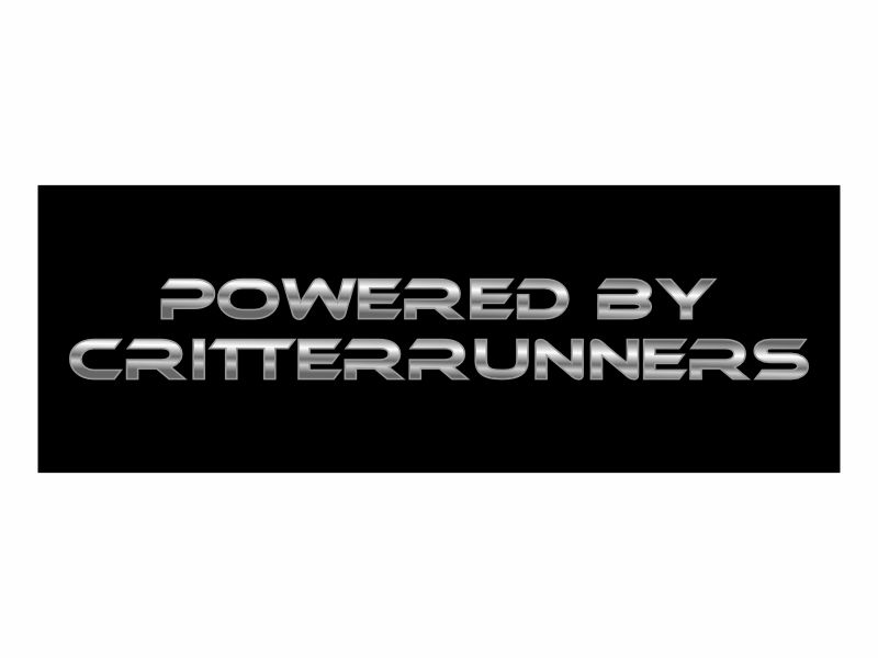 Powered by Critterrunners logo design by dyah lestari