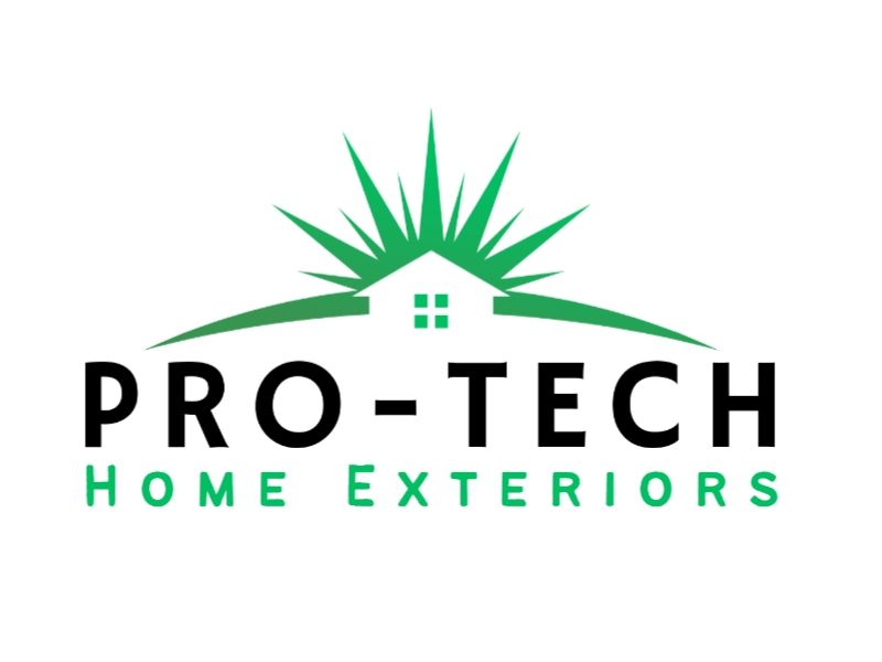 Pro-Tech Home Exteriors logo design by Charii