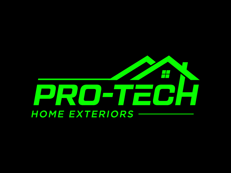 Pro-Tech Home Exteriors logo design by Fear