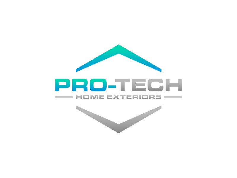Pro-Tech Home Exteriors logo design by alby