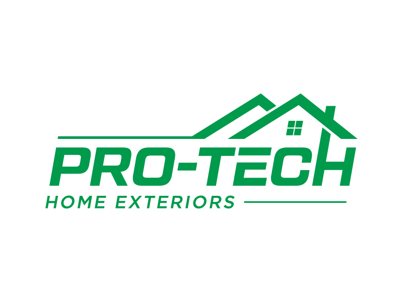 Pro-Tech Home Exteriors logo design by Fear