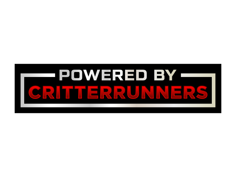 Powered by Critterrunners logo design by paulwaterfall