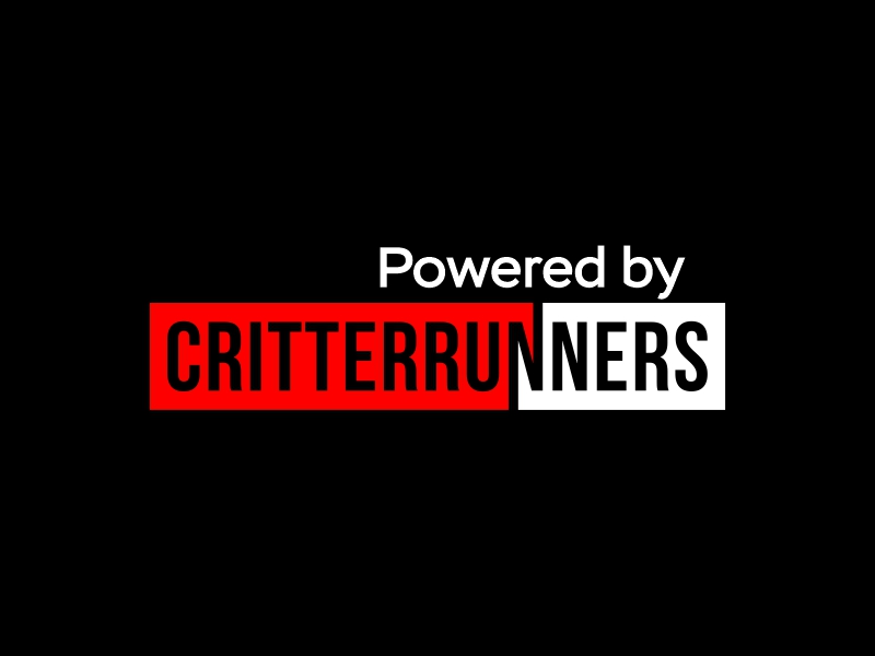 Powered by Critterrunners logo design by Gwerth