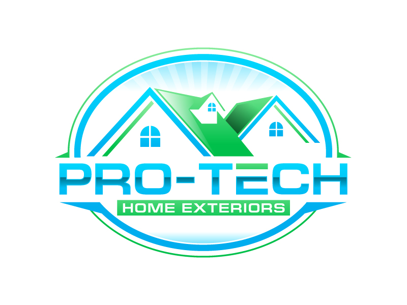 Pro-Tech Home Exteriors logo design by uttam