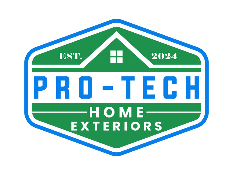 Pro-Tech Home Exteriors logo design by aryamaity