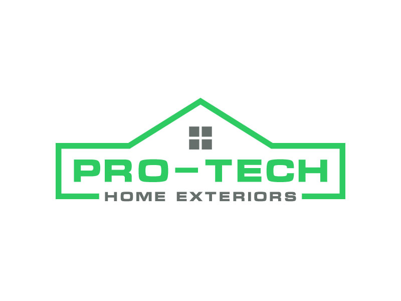 Pro-Tech Home Exteriors logo design by MuhammadSami