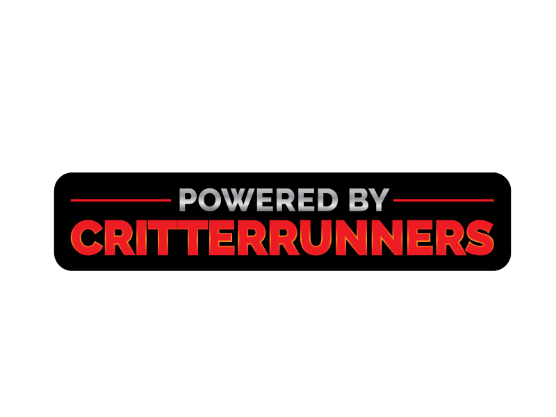 Powered by Critterrunners logo design by Euto