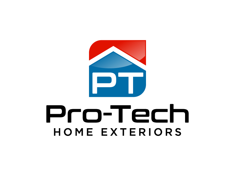 Pro-Tech Home Exteriors logo design by sakarep