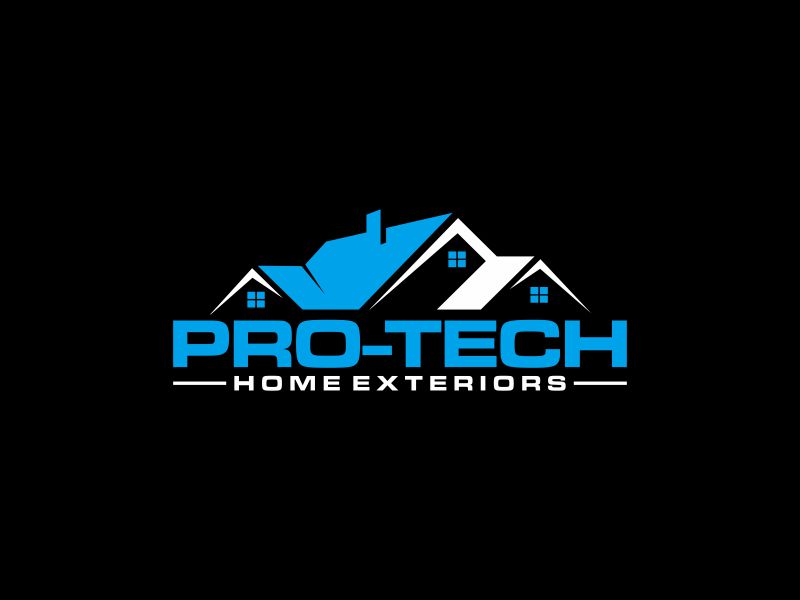 Pro-Tech Home Exteriors logo design by josephira