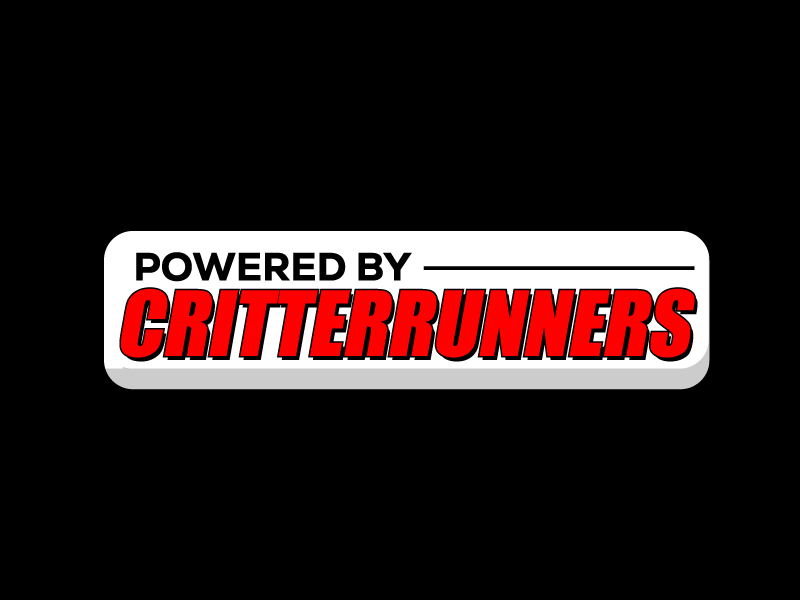 Powered by Critterrunners logo design by jaize