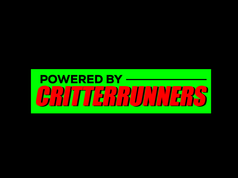 Powered by Critterrunners logo design by jaize