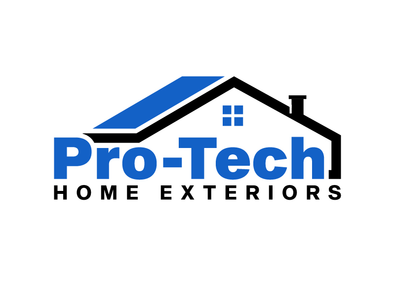 Pro-Tech Home Exteriors logo design by arifrijalbiasa