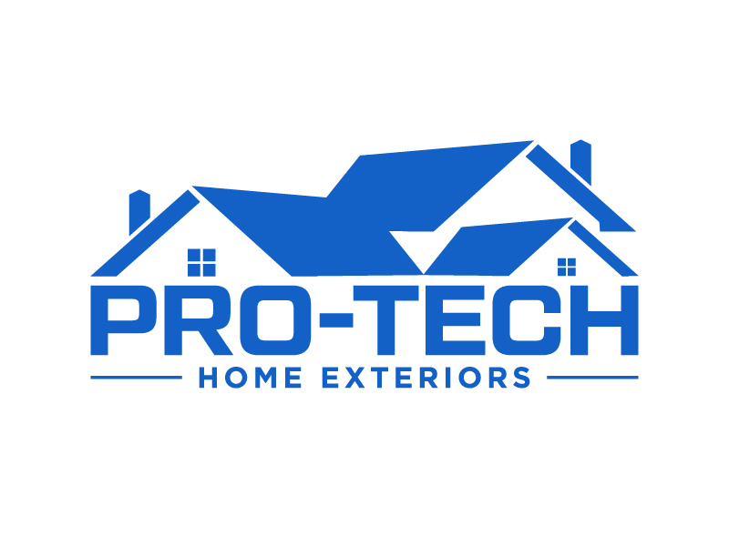 Pro-Tech Home Exteriors logo design by arifrijalbiasa
