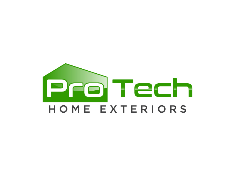 Pro-Tech Home Exteriors logo design by sakarep