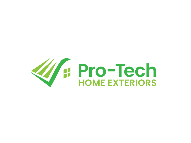 Pro-Tech Home Exteriors logo design by Euto