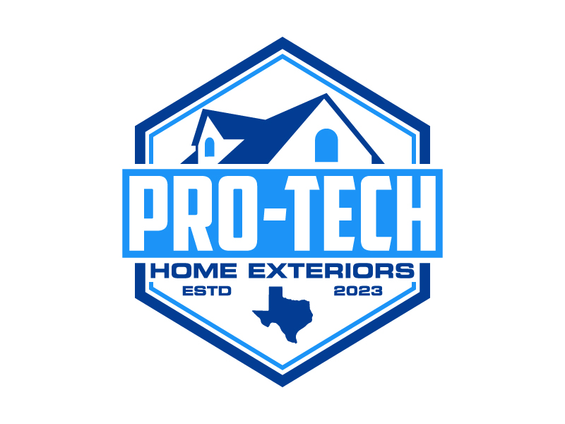 Pro-Tech Home Exteriors logo design by oindrila chakraborty
