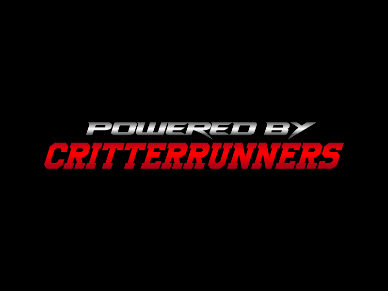 Powered by Critterrunners logo design by oindrila chakraborty