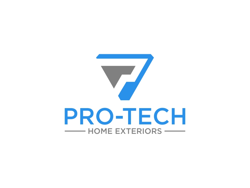 Pro-Tech Home Exteriors logo design by luckyprasetyo