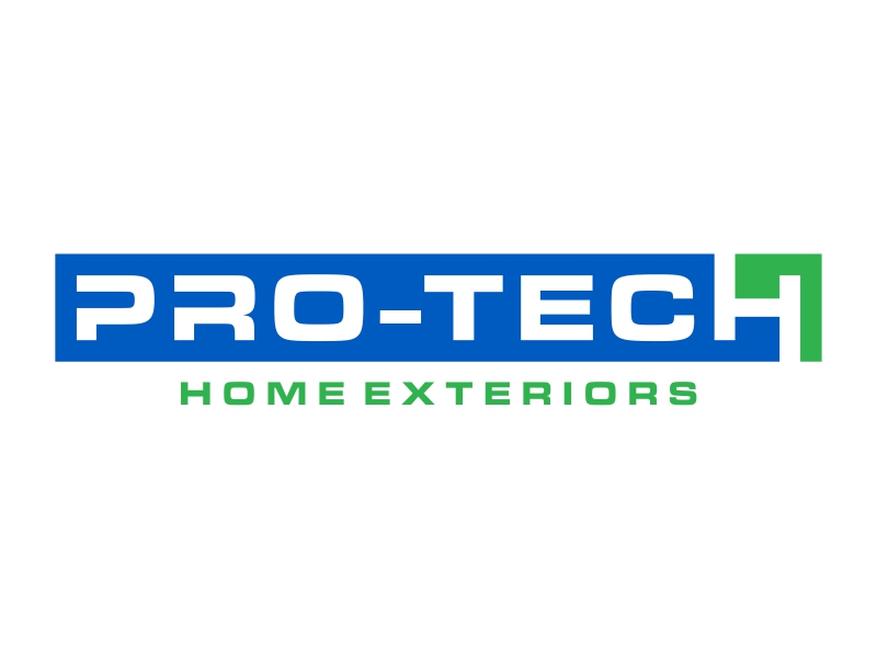 Pro-Tech Home Exteriors logo design by artery