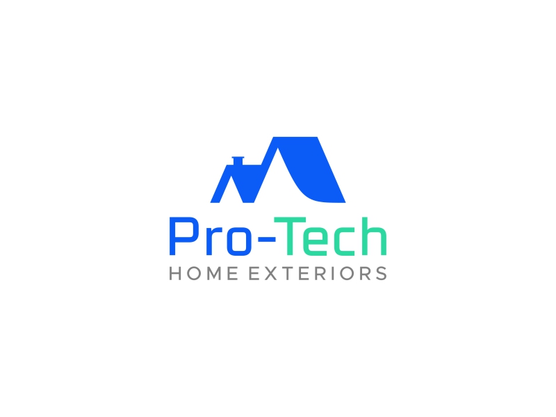 Pro-Tech Home Exteriors logo design by DuckOn