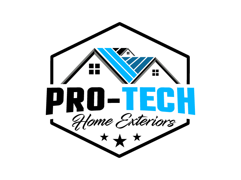 Pro-Tech Home Exteriors logo design by oindrila chakraborty