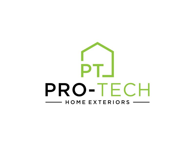 Pro-Tech Home Exteriors logo design by kozen