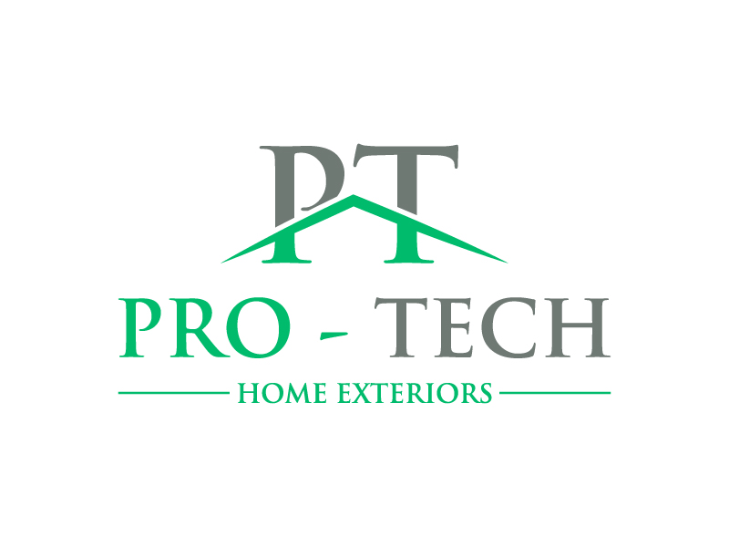 Pro-Tech Home Exteriors logo design by gateout