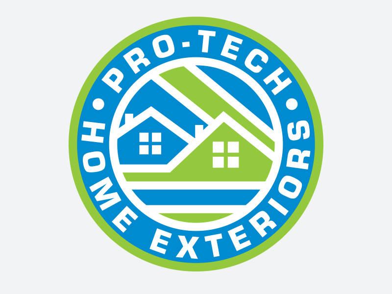 Pro-Tech Home Exteriors logo design by AB212